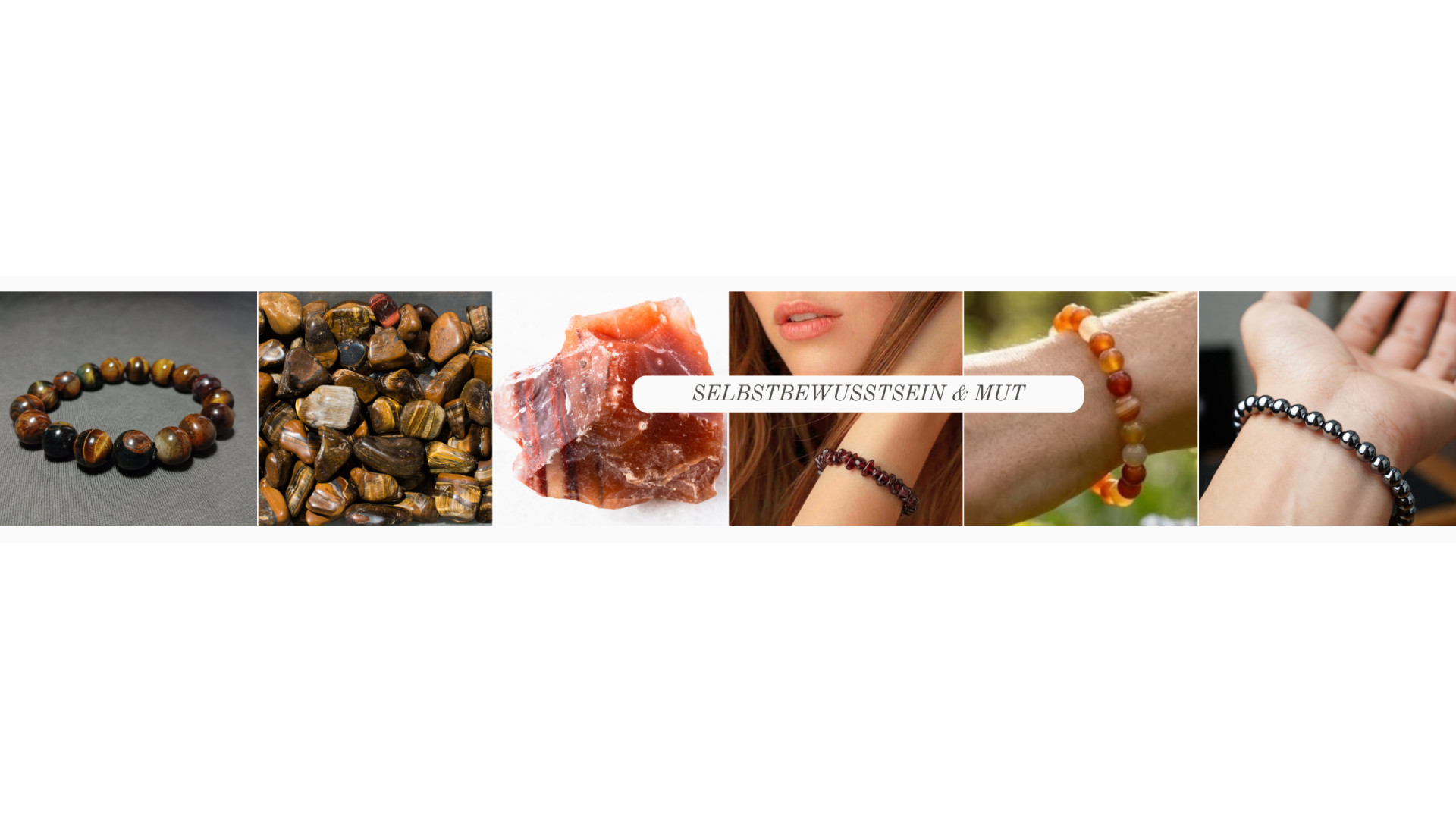 Heilsteine für Selbstbewusstsein und Mut – Tigerauge, Karneol und Pyrit zur Förderung von innerer Stärke, Selbstvertrauen und persönlicher Kraft