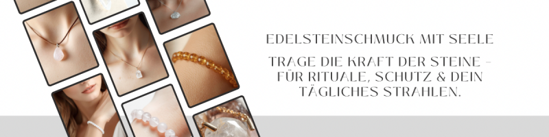 Edelsteine als Schmuck – Armbänder, Anhänger und Ringe zur Unterstützung von Chakras und Energie