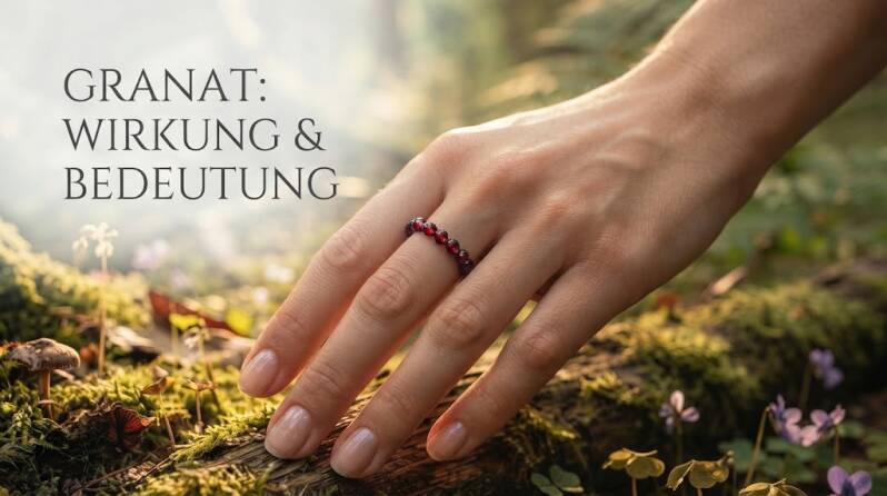 Granat Edelstein – Bedeutung, Wirkung und spirituelle Symbolik