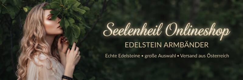 Heilstein Armband und Edelstein Kugelarmband aus natürlichen Edelsteinen im Online Shop