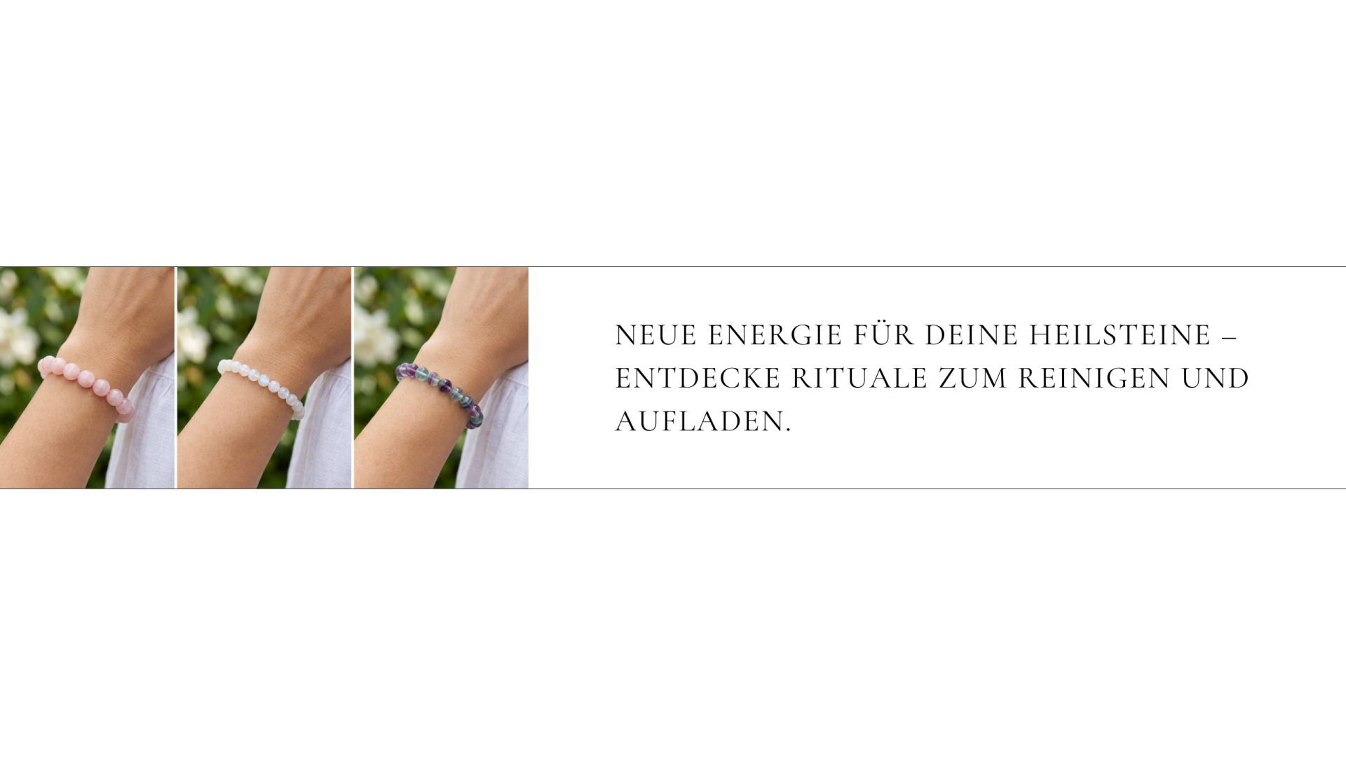 Heilsteine reinigen und energetisch aufladen – Tipps für Edelsteine