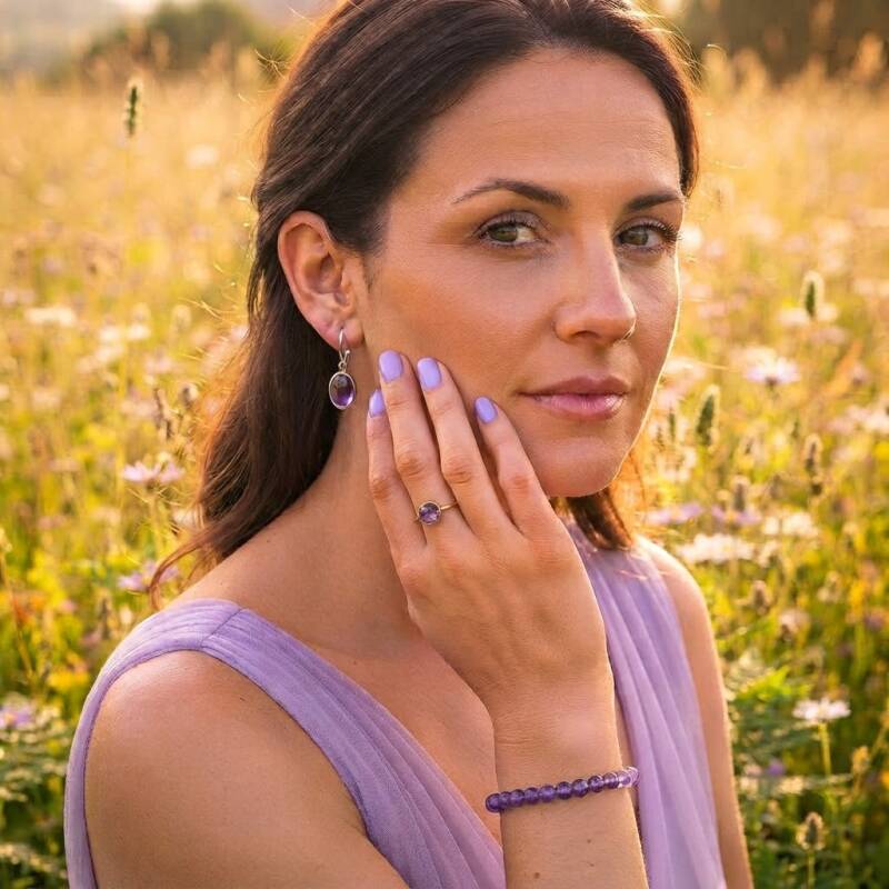 Heilsteinschmuck wie Amethyst Ring, Armband und Kette online kaufen
