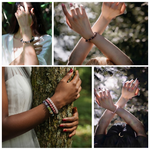 Kugelarmband aus Edelstein und Heilstein: Perfektes Perlen Armband kaufen für echten Edelstein Schmuck im Seelenheil Onlineshop