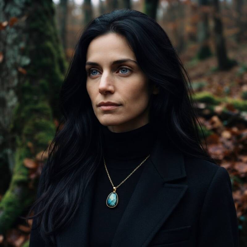 Echten Labradorit Anhänger und Kette online kaufen im Seelenheil Onlineshop: Facettierter Edelstein-Schmuck für Aura-Schutz, Selbstbewusstsein und harmonischen Energieausgleich.