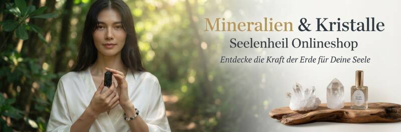 Mineralien, Kristalle und Rohsteine online kaufen im Seelenheil Shop