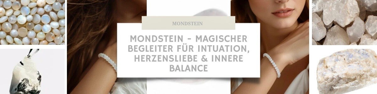 Mondstein Armband und Schmuck – Edelstein für Intuition und Balance.