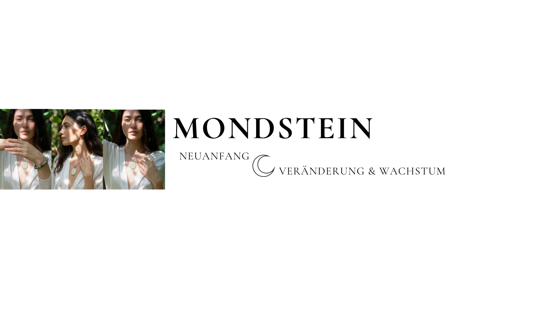 Mondstein Schmuck mit echtem Edelstein, handgefertigter Mondstein Anhänger und edlem Mondstein Edelstein Schmuck zum Kaufen für spirituelle Balance, Intuition und Harmonie