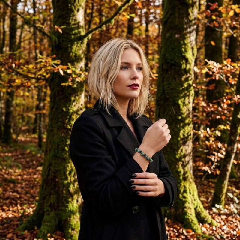 Moosachat Armband – natürlichen Edelsteinschmuck aus Moosachat kaufen  Alt-Text kopieren
