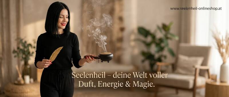 Räuchergefäß und Räucherpfanne zum Räuchern für Rituale und energetische Hausreinigung.