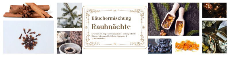 Räuchermischung für die Rauhnächte – Magie, Schutz & Harmonie