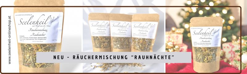 Räuchermischung Rauhnächte – handgemacht für magische Energie, spirituelle Rituale, Reinigung und Harmonie in der Seelenzeit zwischen den Jahren