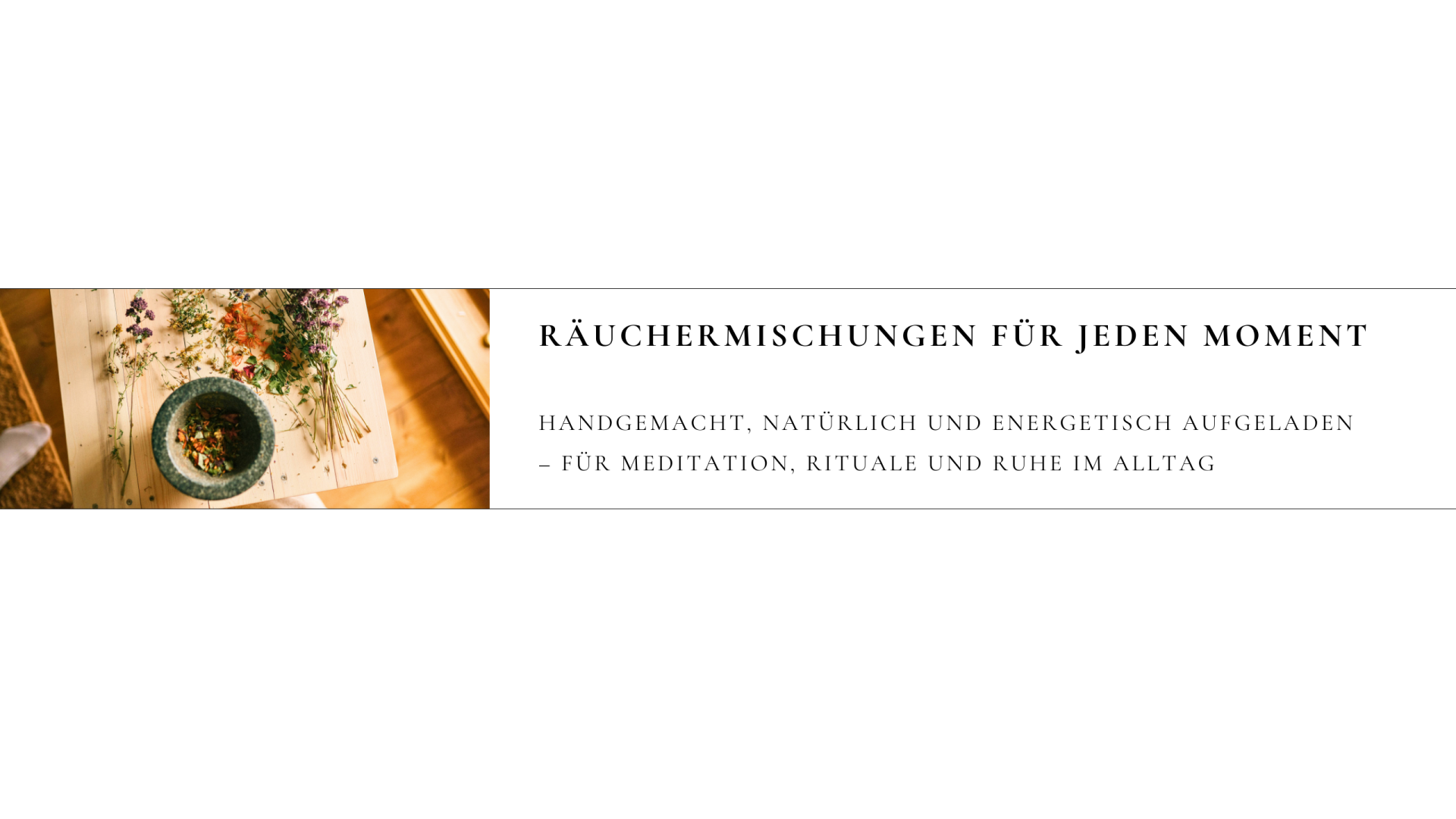 Handgemachte natürliche Räuchermischung online kaufen – energetisch aufgeladenes Räucherwerk für Meditation, Yoga, spirituelle Rituale, Entspannung, Wohlbefinden und harmonische Raumenergie