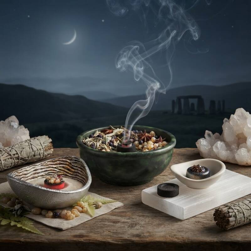 Räuchern Neumond Neumond Ritual anleitung und handgemachtes Räucherwerk online kaufen, Seelenheil Onlineshop