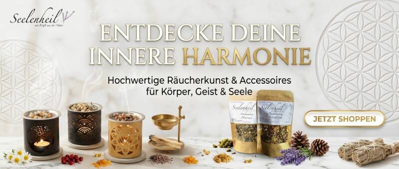Räucherstövchen und Räuchergefäß zum Räuchern während der Rauhnächte