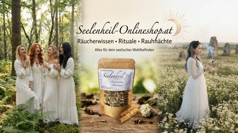 Räucherwerk & Räuchergefäß kaufen für die Rauhnächte: Entdecke traditionelles Zubehör und Räucherwissen im Seelenheil Onlineshop.