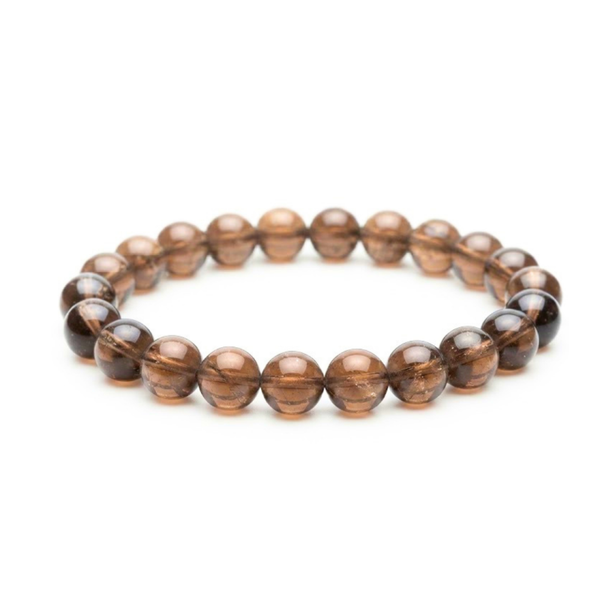 Rauchquarz Edelsteinarmband – Heilstein für Schutz, Stabilität und Gelassenheit
