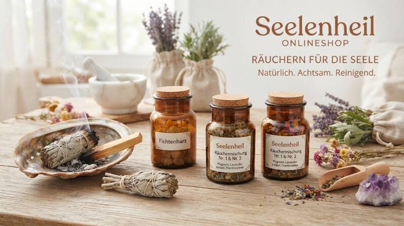 Richtig räuchern mit Räuchermischung – Anwendung, Tipps und Räucherritual im Seelenheil Onlineshop