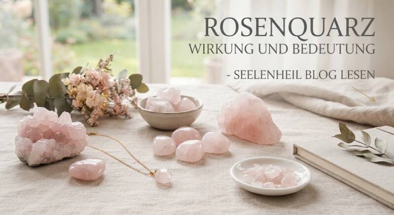 Rosenquarz Wirkung und Bedeutung – Eigenschaften, Symbolik, Herzstein und Selbstliebe