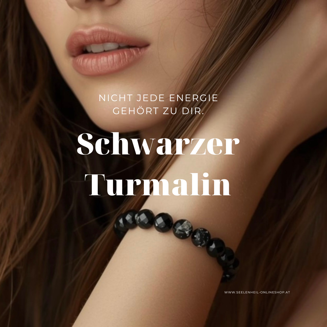 Schwarzer Turmalin Kugelarmband – echtes Heilstein Armband online kaufen für Schutz, Energie, Chakra-Balance und spirituelle Kraft | Seelenheil Onlineshop
