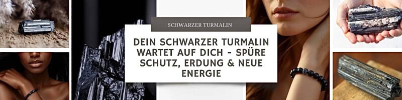 Schwarzer Turmalin als Schutzstein für Erdung, Ruhe und energetische Balance. Entdecke die Wirkung und finde deinen passenden Edelstein im Seelenheil Onlineshop.