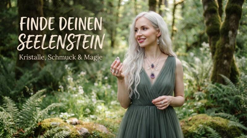 Seelenschmuck mit Edelsteinen und Heilsteinen – Seelenstein als besonderes spirituelles Geschenk