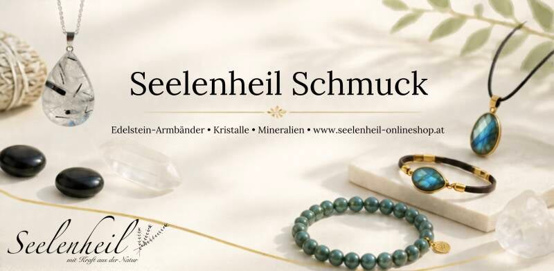 Selenit Stein kaufen und Schmuck mit Edelsteinen entdecken – natürliche Kristalle, Edelsteinschmuck und besondere Heilsteine im Kristallshop Seelenheil Österreich und Deutschland online kaufen.