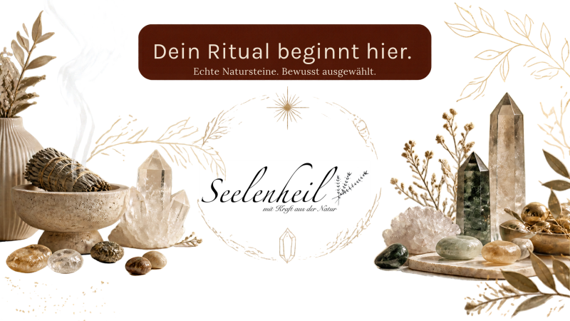 Spiritueller Esoterik Onlineshop für Rituale und Räuchern – hochwertige Edelsteine, Heilsteine, edler Edelsteinschmuck und Edelstein Armbänder online kaufen. Entdecke deine spirituellen Lieblingsstücke im Seelenheil Onlineshop!