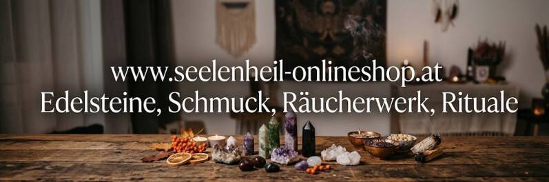 Spiritueller Onlineshop für das Jahreskreisfest Samhain 2026 – entdecke Räucherwerk, Edelsteine, Heilsteine und spirituelles Ritualzubehör bei Seelenheil.