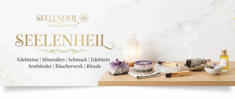 Spirituellen Schmuck kaufen im Edelstein Shop von Seelenheil: Entdecke hochwertige Edelsteine online, Armbänder und Ketten.