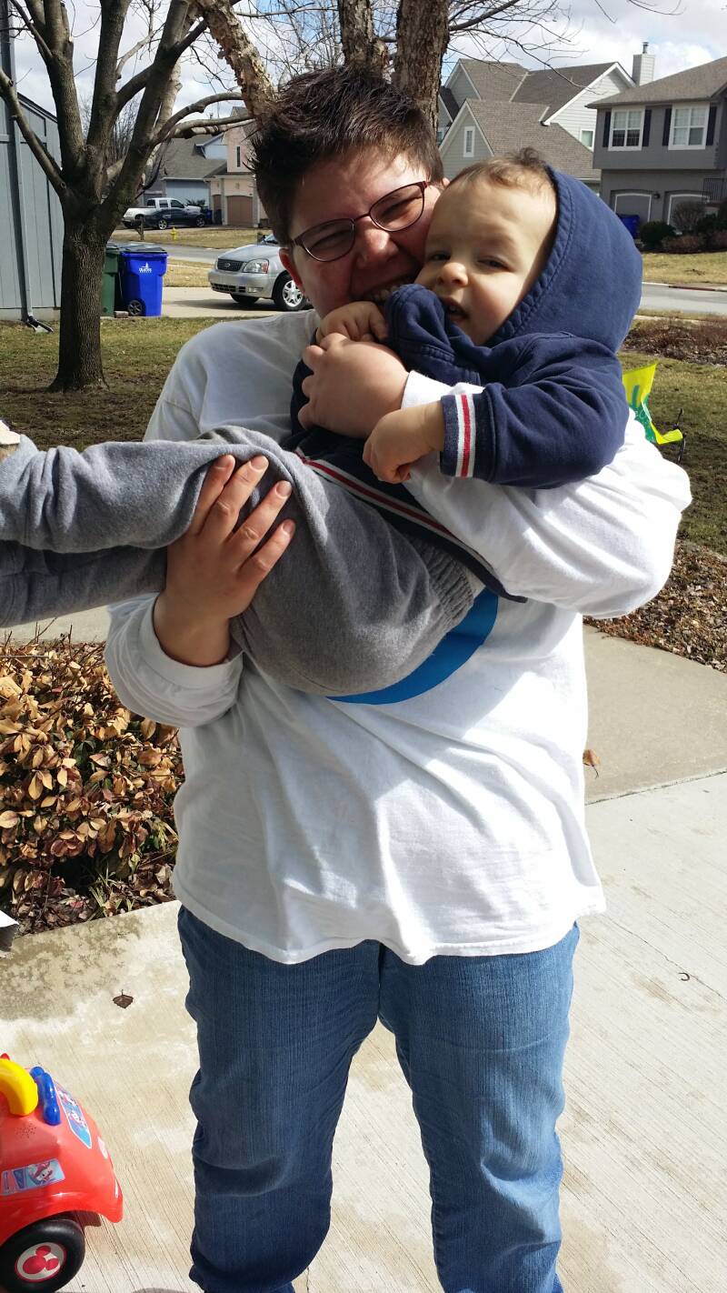 2017, This I hair cut I got done on purpose, thought I was lesbian and was done with men... I was very frustrated with myself and I thought I wasn't ever going to find a man. So I went through a phase. 