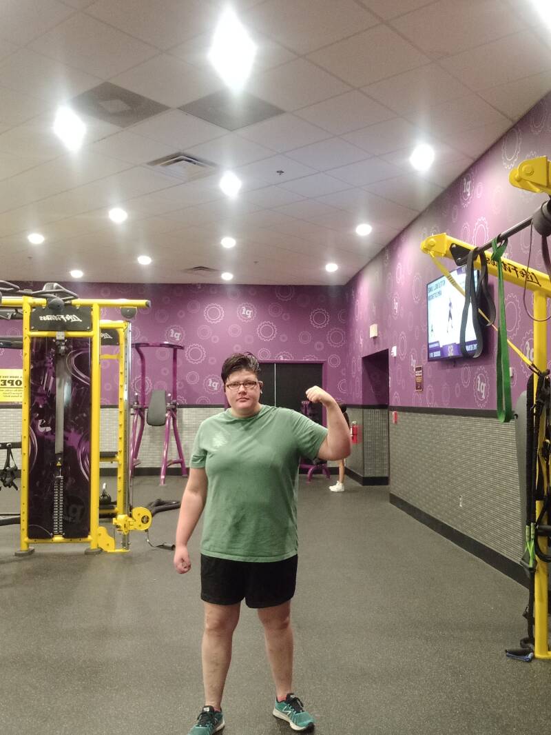 I was having large amounts of anxiety and I do things like this to my hair. This was 2022.  