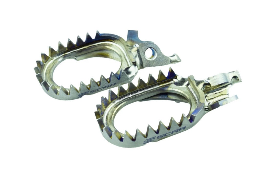 SCAR ANTI-MUD titanium voetsteunen
