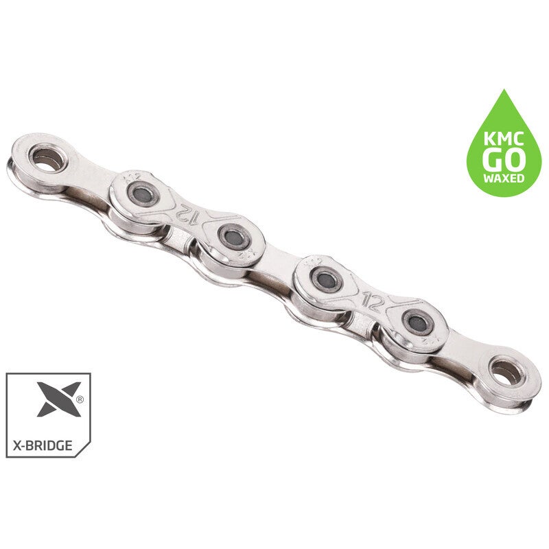 KMC X12 Silver x 126L/Box Waxed