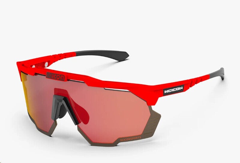 SCICON AEROSHADE KUNKEN RED + RED GRADIENT BLACK LENSES