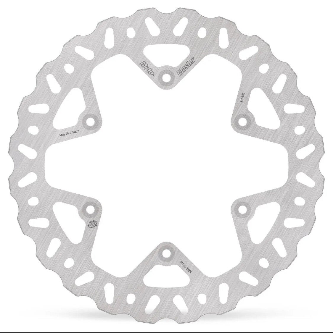 Moto-Master Nitro remschijf achter