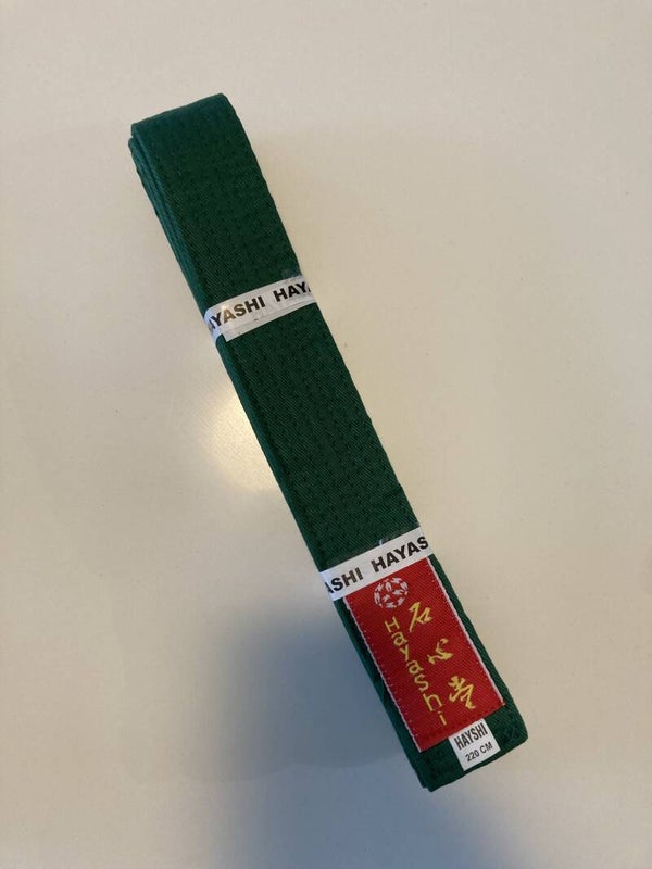 outlet - judoband Hayashi groen 220cm