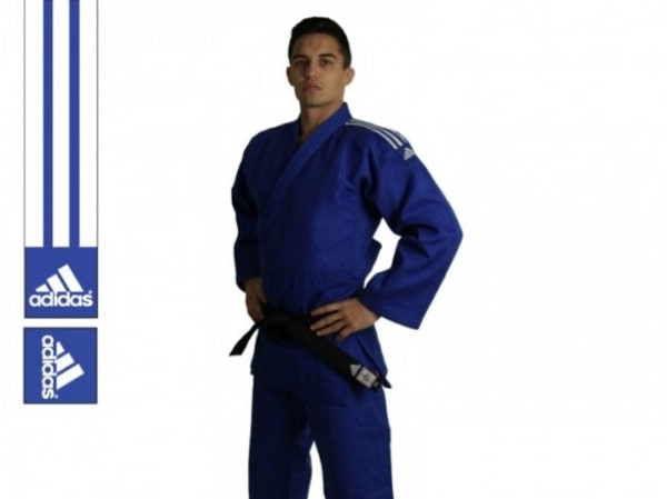 ADIDAS Champion II IJF approved judopak blauw