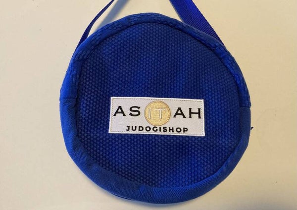 Bandentasje felblauw