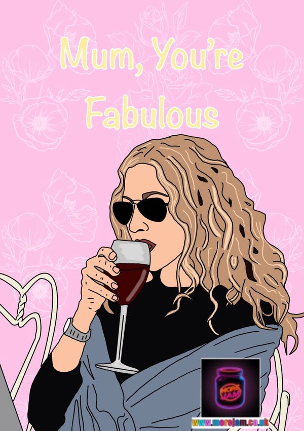 Mothers Day Card Carrie Bradshaw Sex & The City