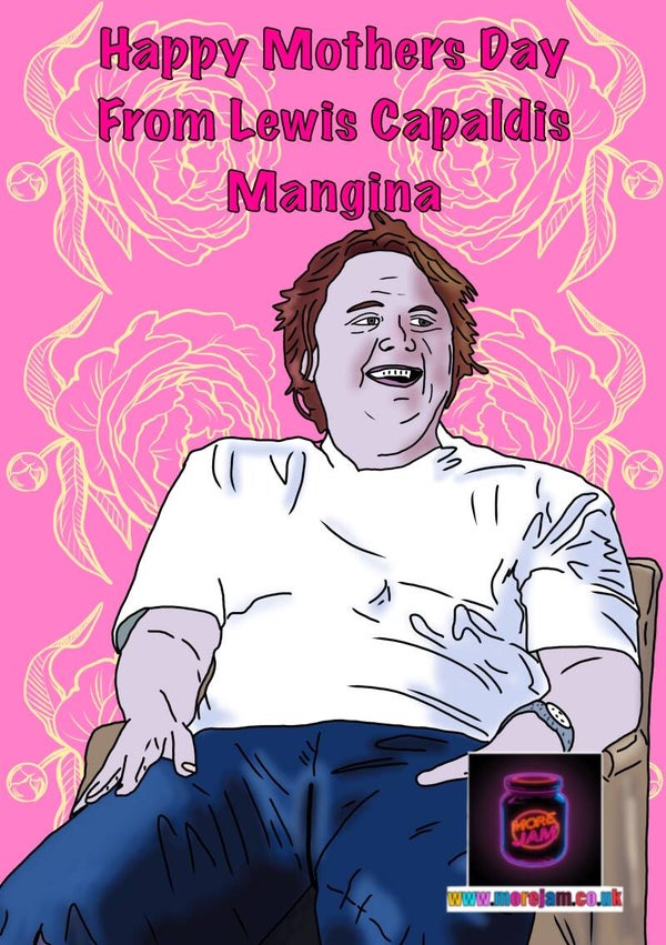 Mothers Day Card Lewis Capaldi