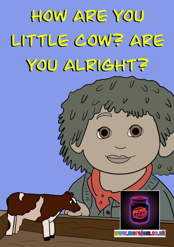Any Occasion Card Little Cow