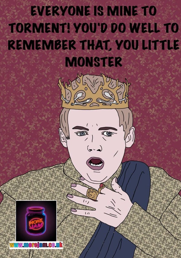 Any Occasion Card Joffrey Little Monster