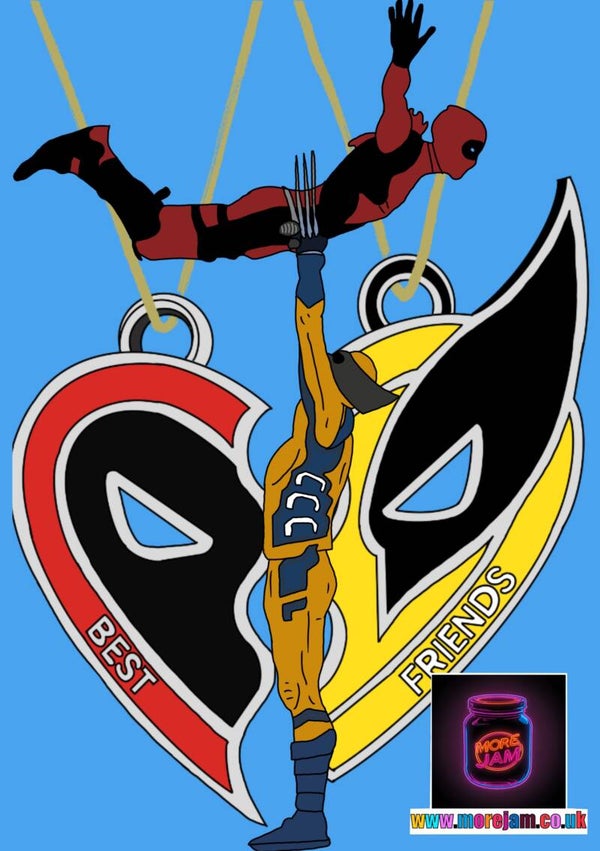 Any Occasion Best Friend Deadpool Card