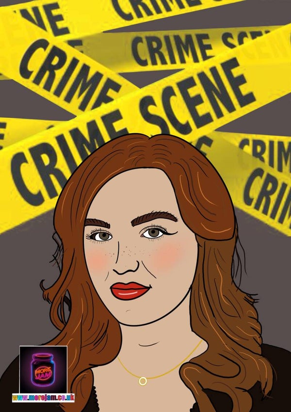 Any Occasion Card Crime Scene Eleanor Neale