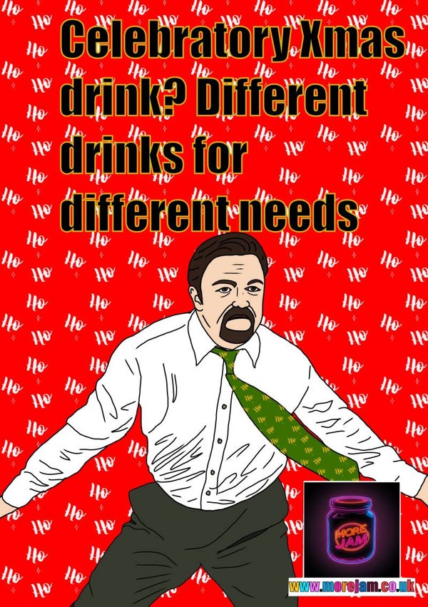 Christmas Card The Office UK David Brent