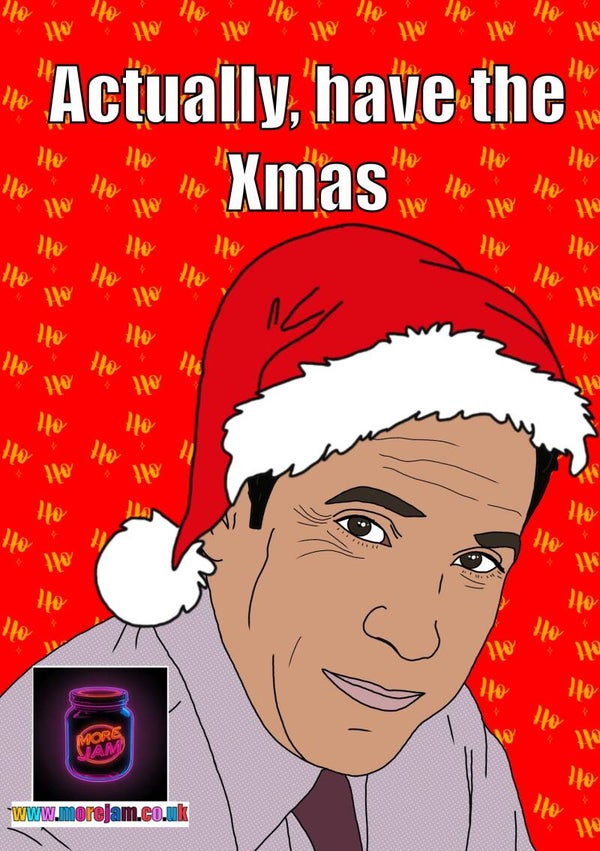 Christmas Card Oscar The Office