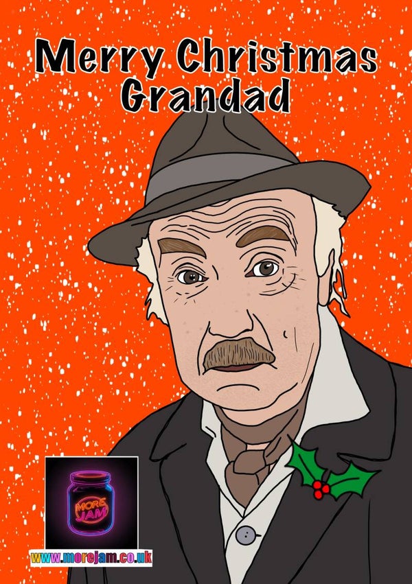 Christmas Card Grandad Only Fools & Horse