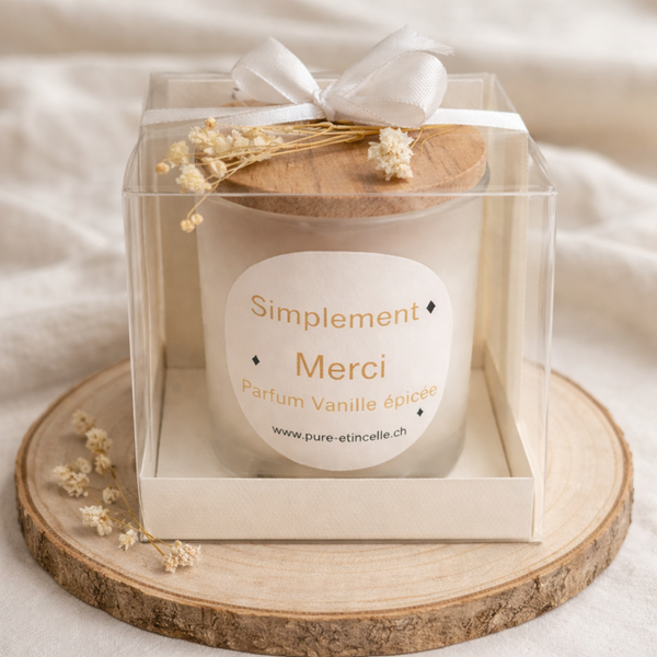 Bougie Message parfumée