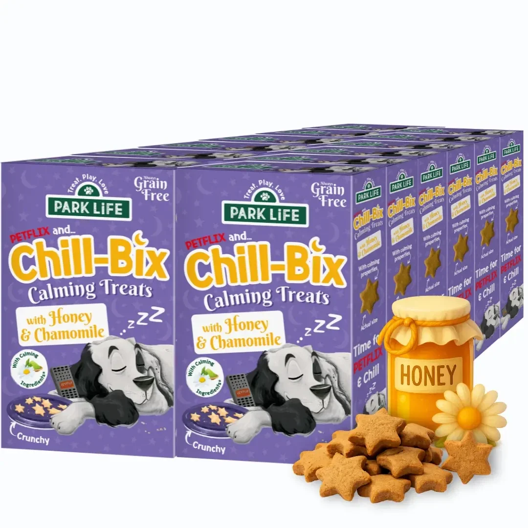 Biscuits apaisants Chill-Bix en forme d'étoile pour chiens 300 g PARK LIFE