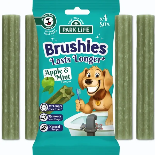 PARK LiFE Brossettes Saveur Pomme & Menthe 80g